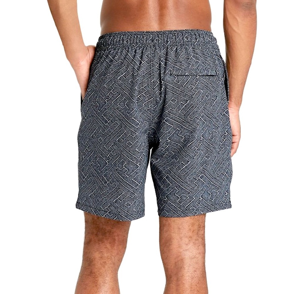 GEO PRINT SWIM TRUNKS BOXER BRIEF LINING NWOT - Picture 3 of 11